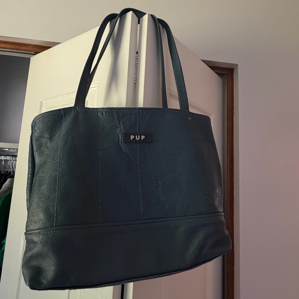 Women's Dark Green Tote Bag
